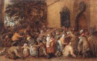 David Vinckboons - Distribution Of Loaves To The Poor